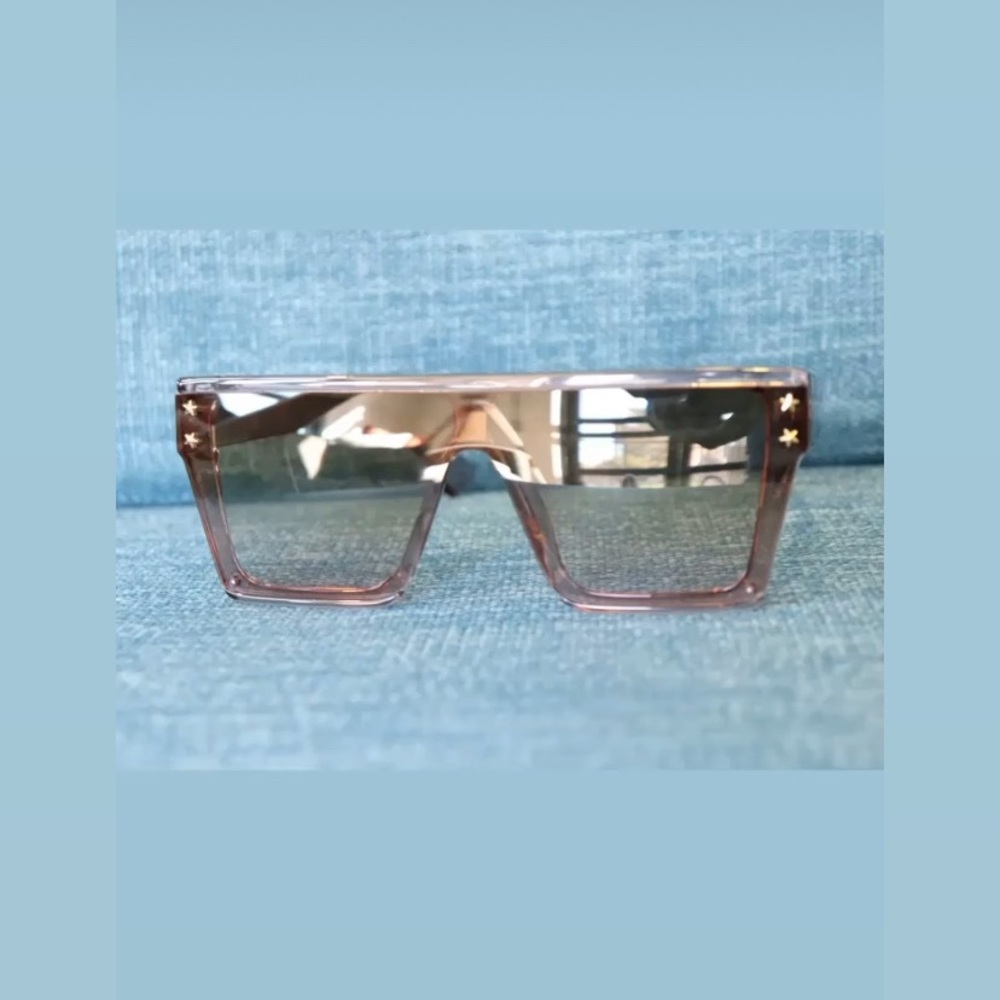 Brown/Clear Galaxy Sunglasses